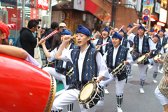 経堂エイサー祭り2015　桜風エイサー琉球風車