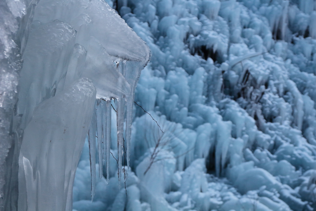 秩父の氷柱