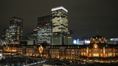 冬の東京駅