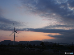 夕暮れ