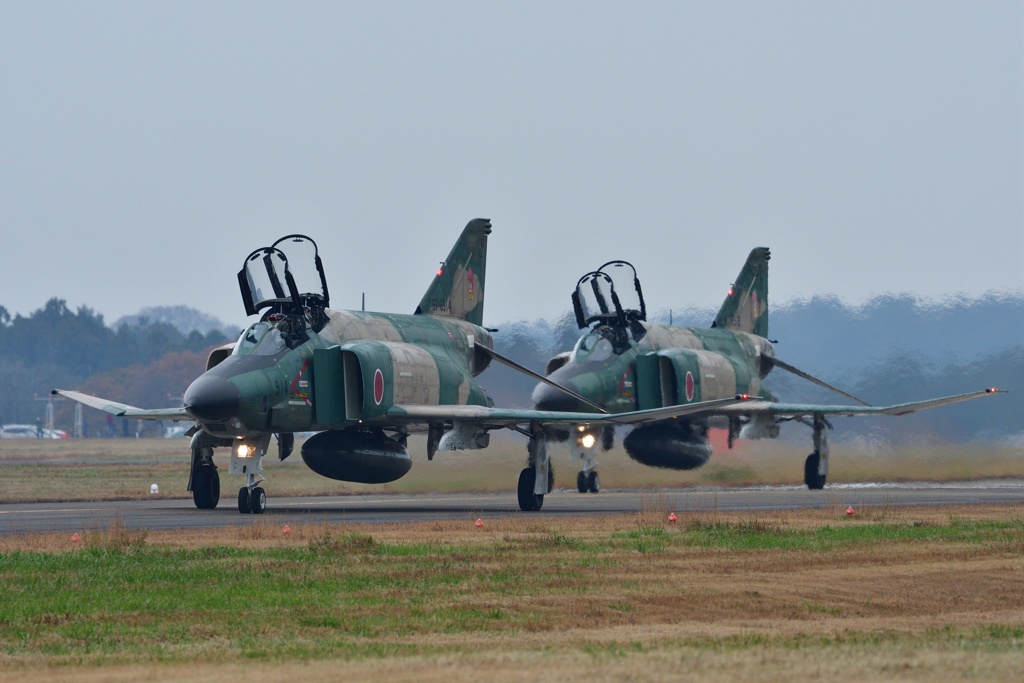 F-4の帰投！