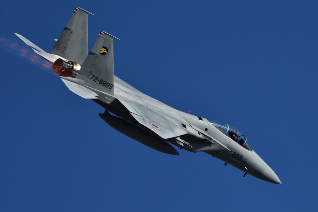 F-15の帰投２