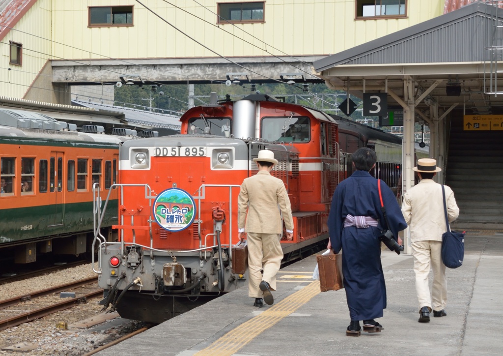 DLレトロ碓氷とレトロな人達