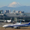 羽田空港からの富士山