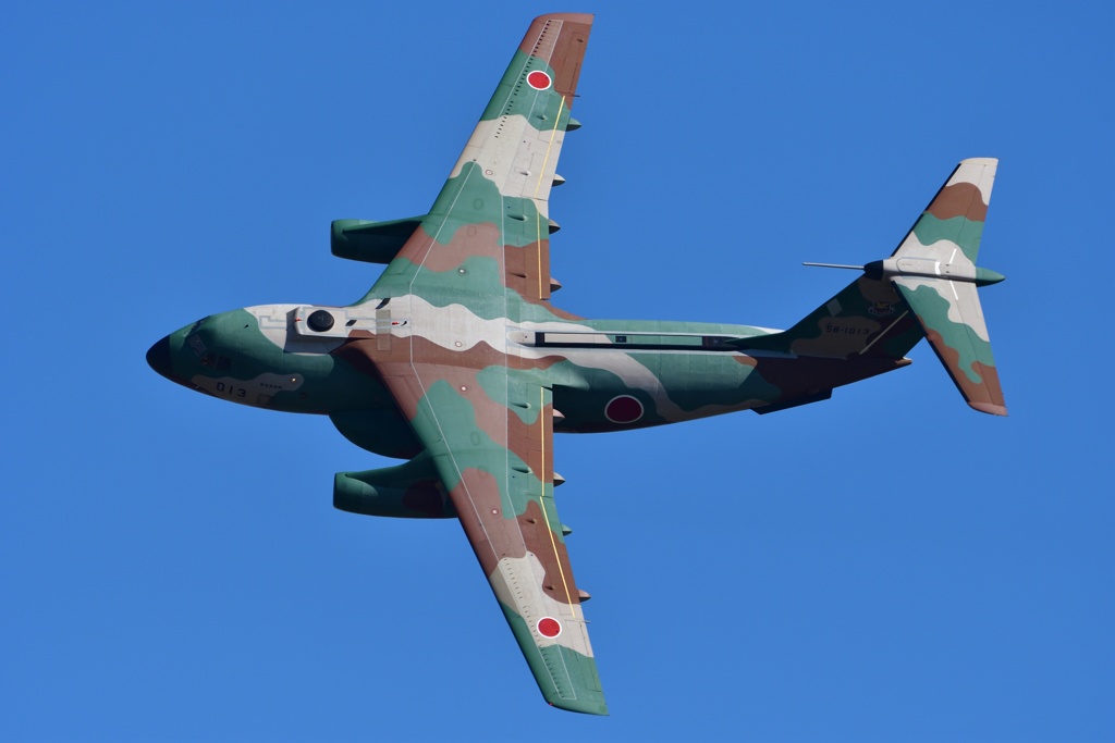 C-1の機動飛行