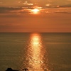 米山SAからの夕日２