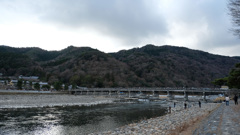 20180104 嵐山 渡月橋（冬）