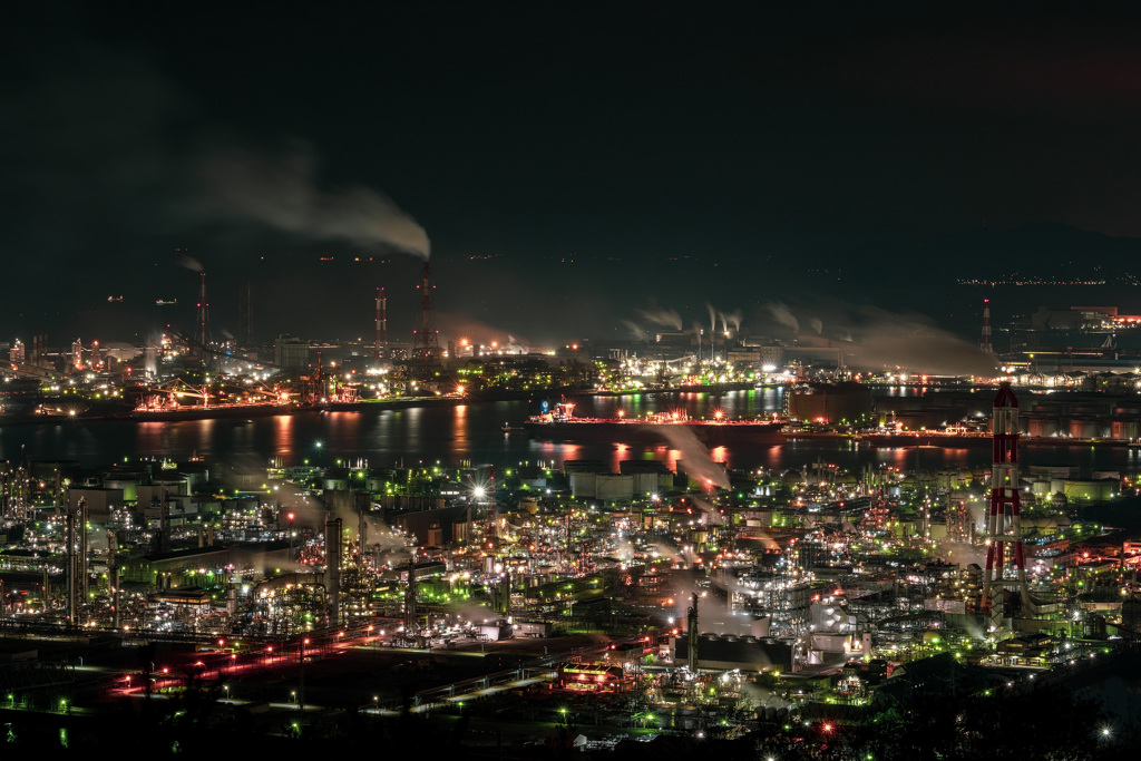 夜の輝