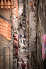 路地の往来