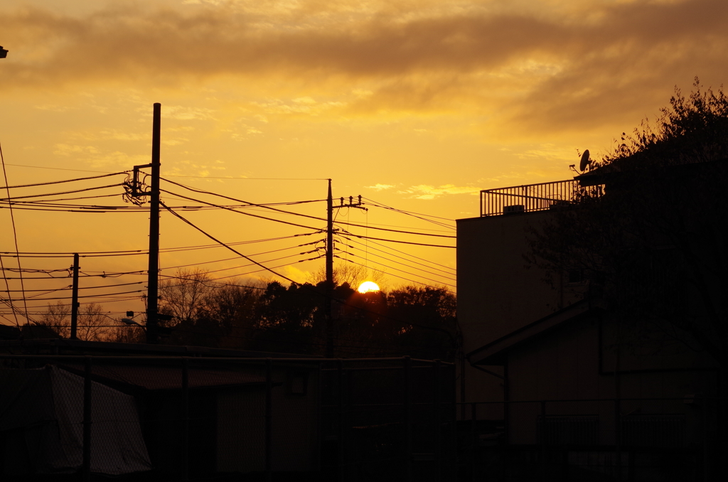 夕焼け