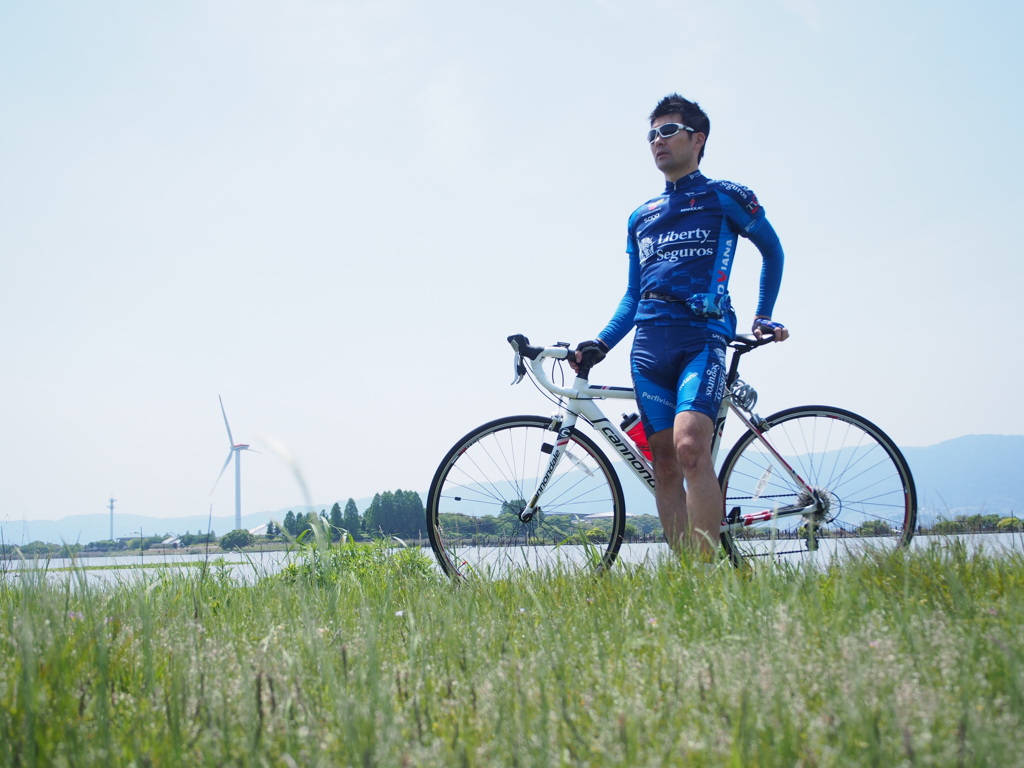 琵琶湖の風車