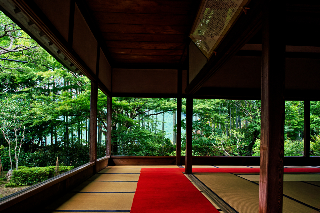 宝泉院額縁庭園２