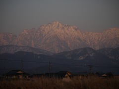 立山連峰剱岳