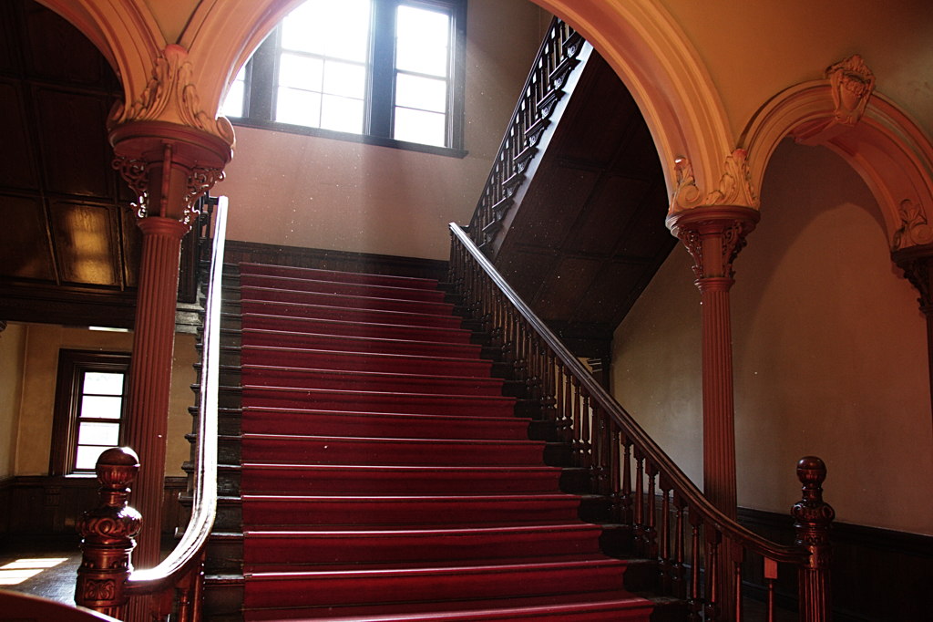 旧道庁の階段