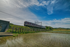 近畿鉄道の朝