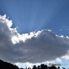 雲の影から