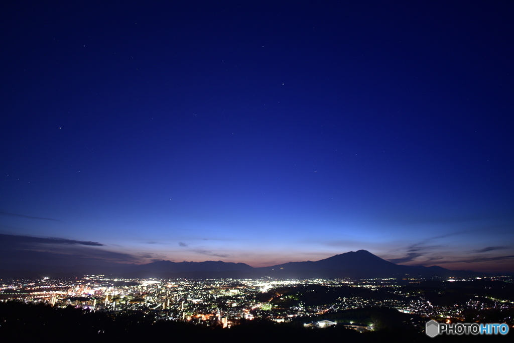 盛岡の夜景 By アウル Id 写真共有サイト Photohito