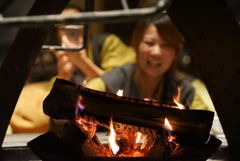 笑顔でも暖