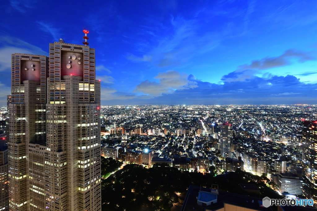 今日の夜景