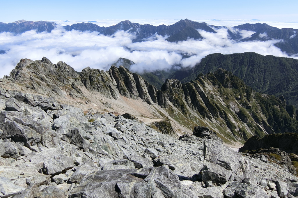 剱岳・八ツ峰