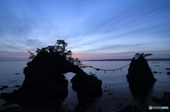 能登半島の夕景