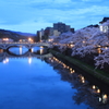 古都金沢夕景