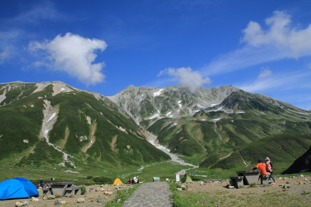 夏の立山