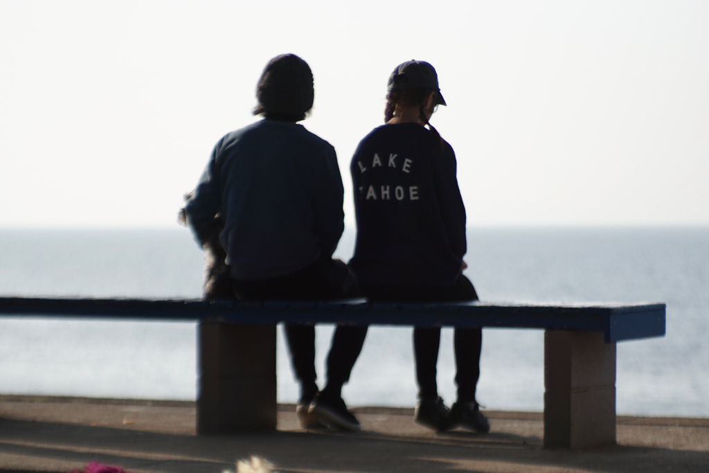 ２つの背中