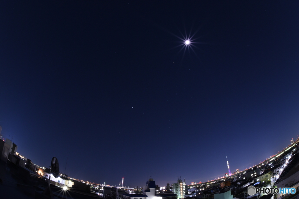 下町の夜景