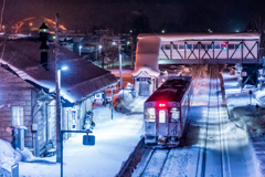 冬の駅