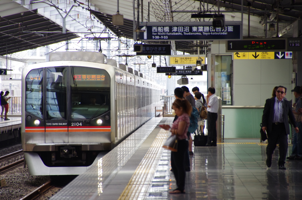 東西線の日常