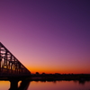 冬の江戸川鉄橋