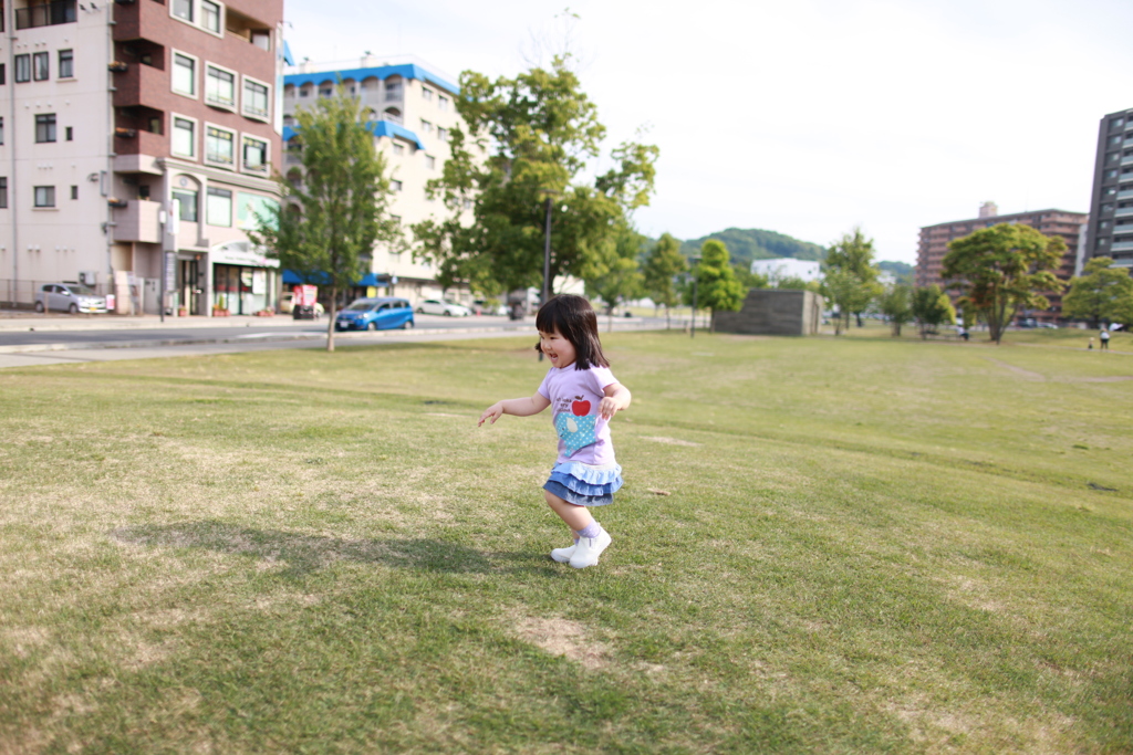 だいぶ走りが様になってきたわ