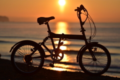 自転車シルエット