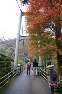 澤ノ井園内の橋