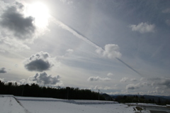 2008年1月　蒜山・大山付近