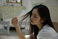 shadow of beauty girl　　sae