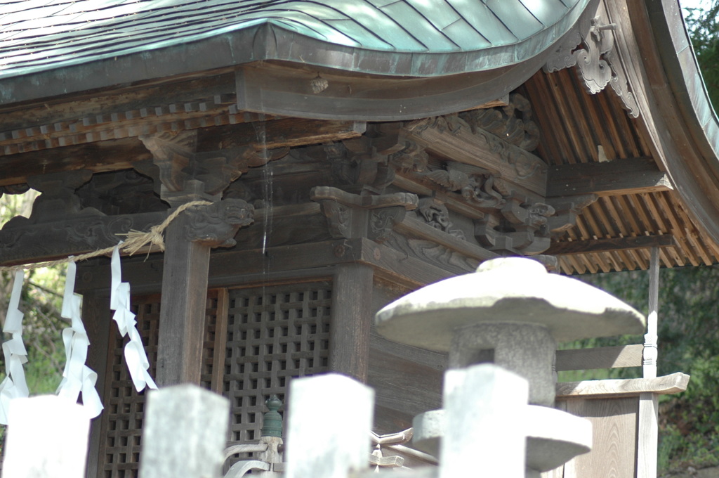 点景　・　神社にて（春）　③