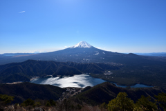 初春の頂から