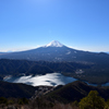 初春の頂から