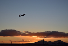 日曜美の夕景