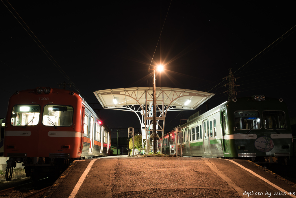 無人の終着駅