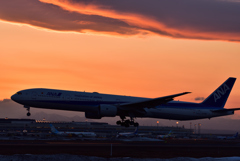 Sunset glow