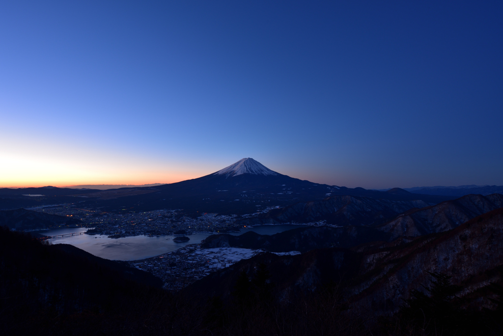 神秘霊峰富士