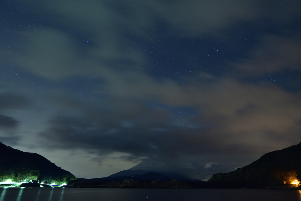 星空は雲の上