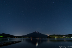 星空に