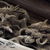 叶神社の彫刻