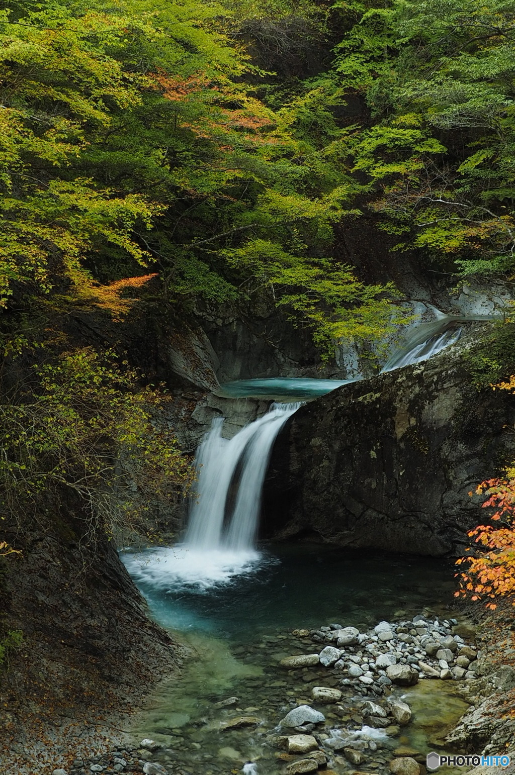 秋の西沢渓谷