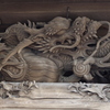 叶神社の彫刻