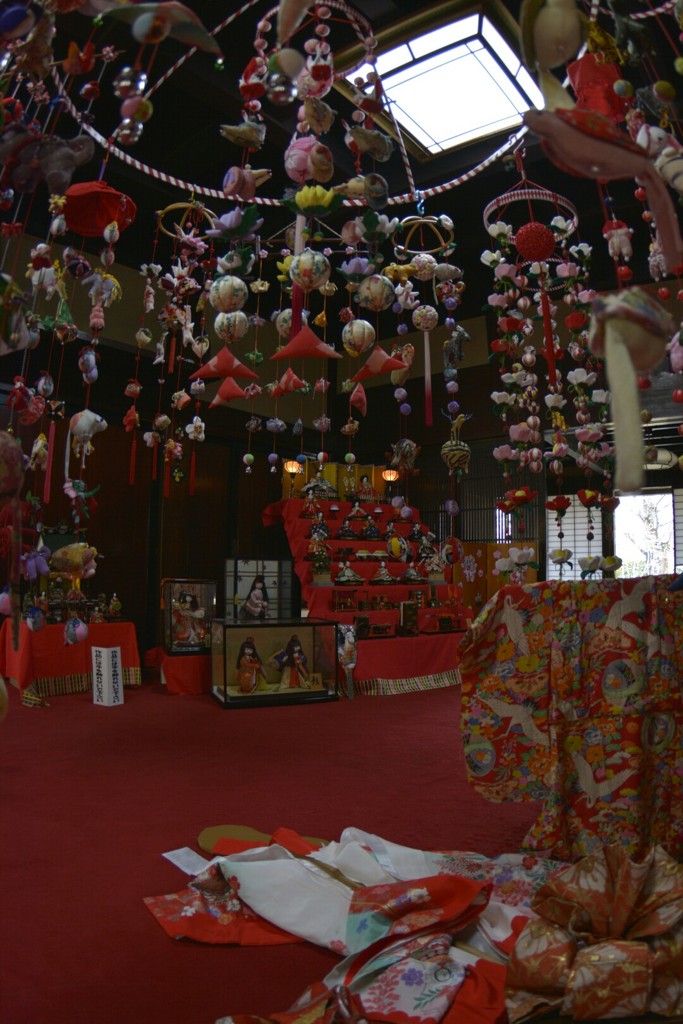 古民家の雛祭り